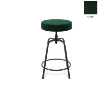 SZ Disk Gestoffeerde Lage Barkruk