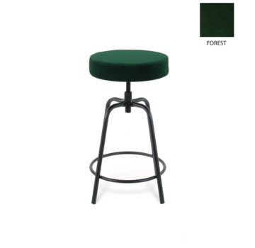 SZ Disk Gestoffeerde Lage Barkruk