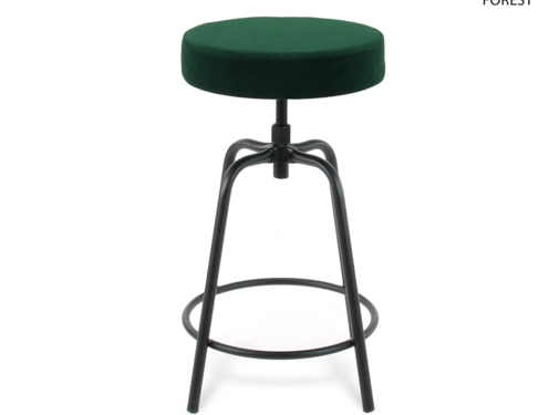 SZ Disk Gestoffeerde Lage Barkruk