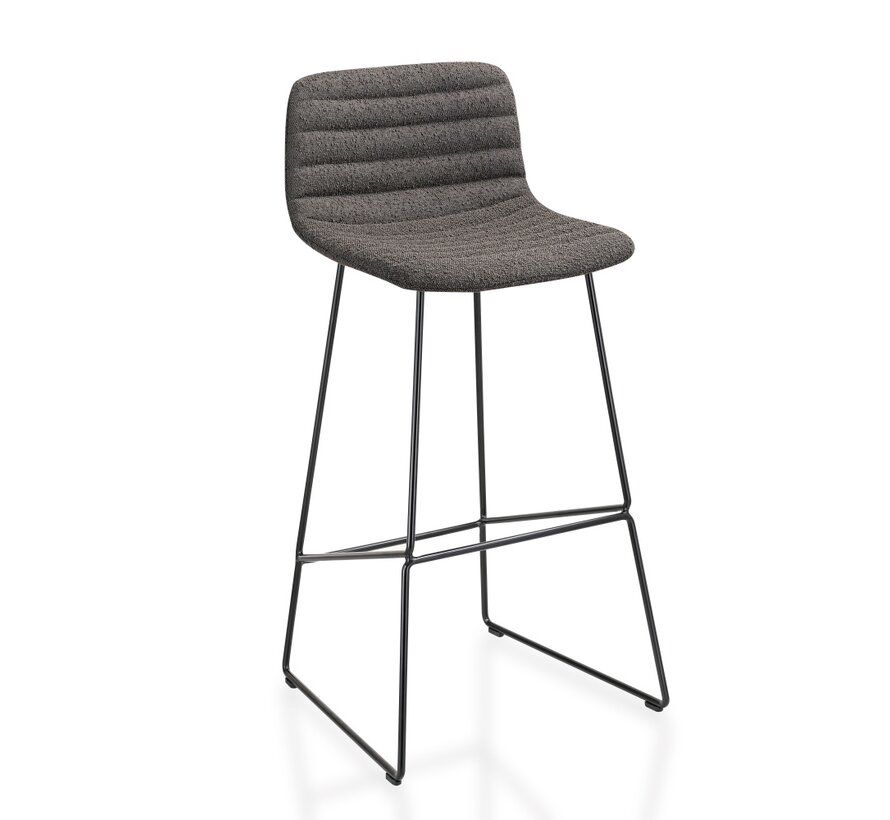 Dune Barkruk Met Bouclé Zitting