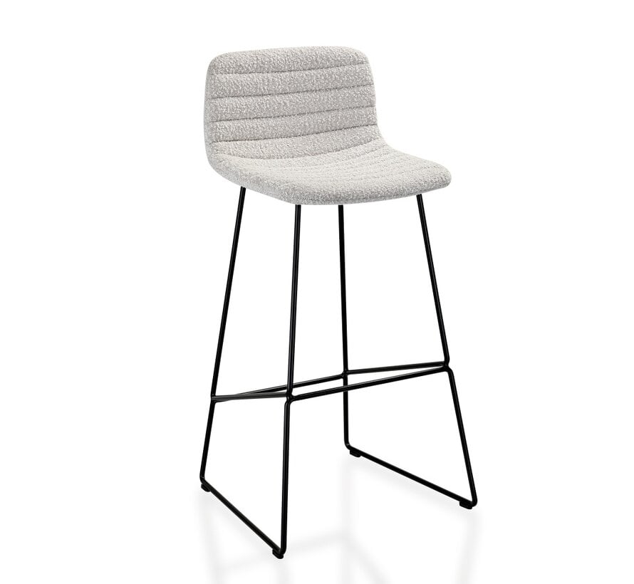 Dune Barkruk Met Bouclé Zitting