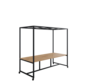 Kantinetafel Move 75 cm Hoog 240 x 100 cm op wielen 75 cm hoog