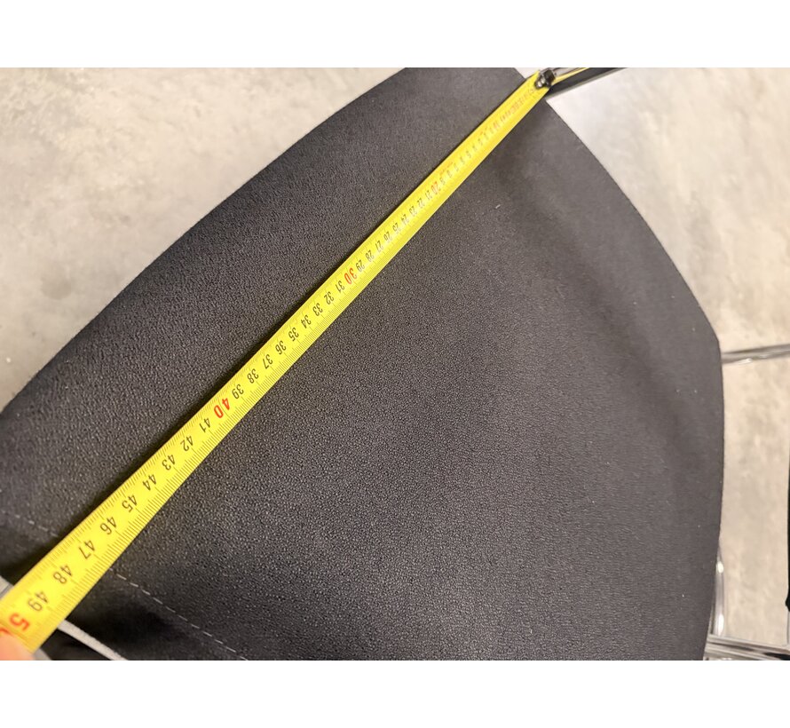 Outlet: 5 Vergaderstoelen van Sitland doorzichtige rugleuning