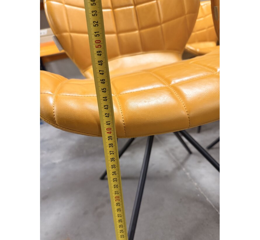 Outlet: Vergaderstoel Zuiver set van 4 stoelen geel