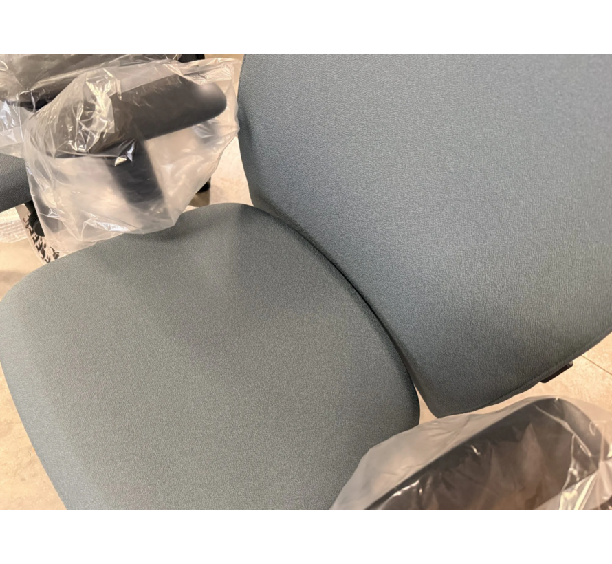 Outlet: Grijze LX114 bureaustoel 2 stuks