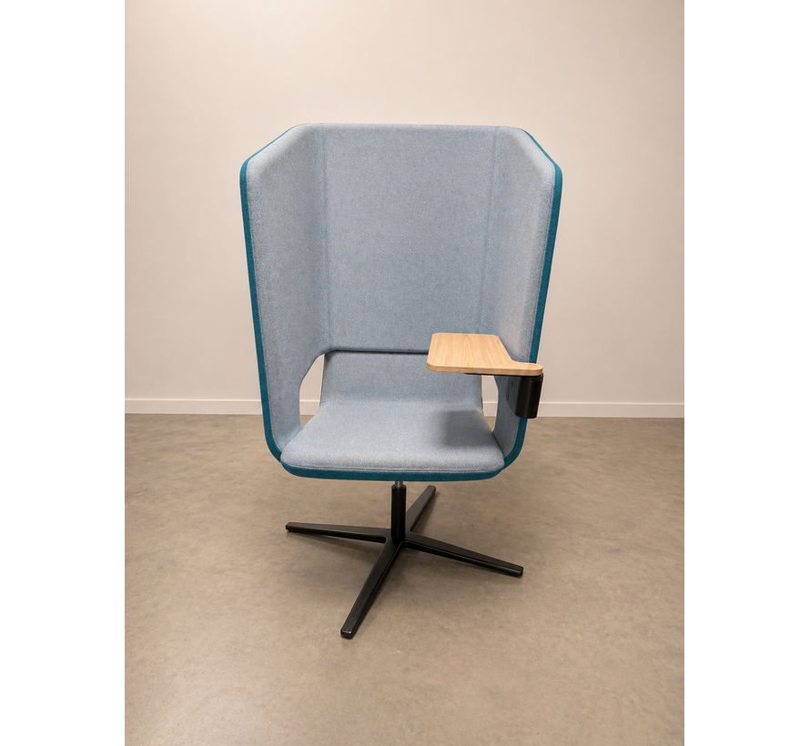 Outlet: Akoestische loungestoel met zijtafel – Twist&Sit