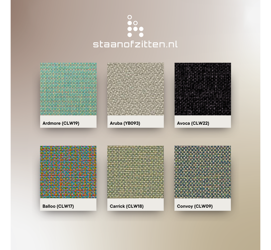 Akoestische lamellen divider met ronde hoeken small
