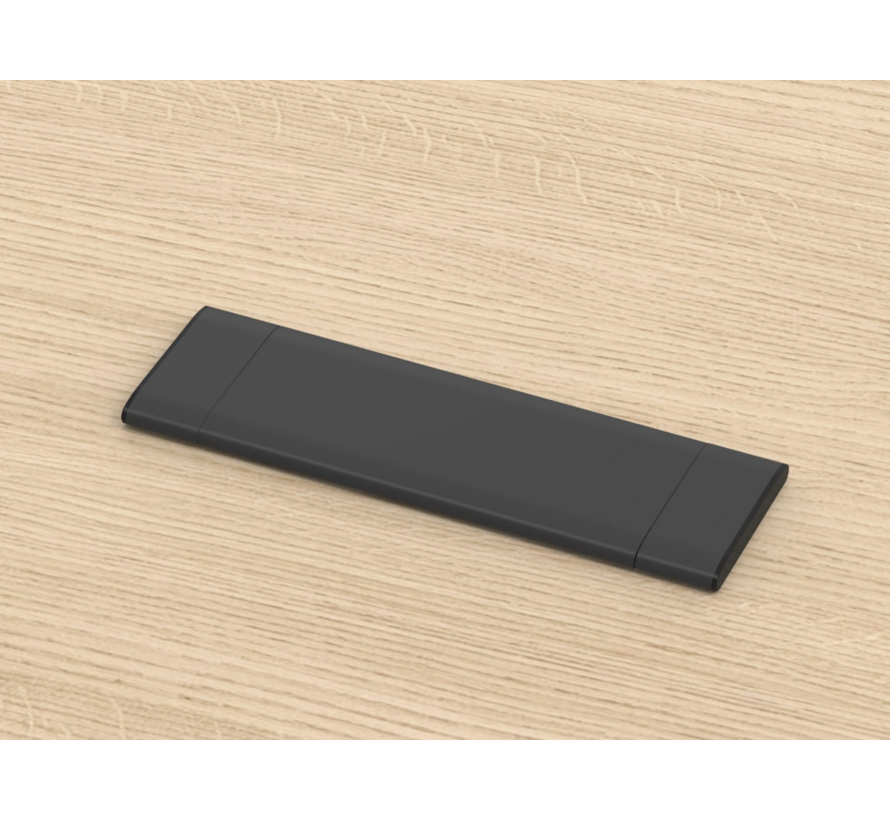 Inbouwsstekkerdoos Desk In Cover Inbouwsstekkerdoos 2x stroom + USB A/C