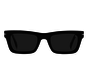 David Beckham DB 7091 zwart heren zonnebril
