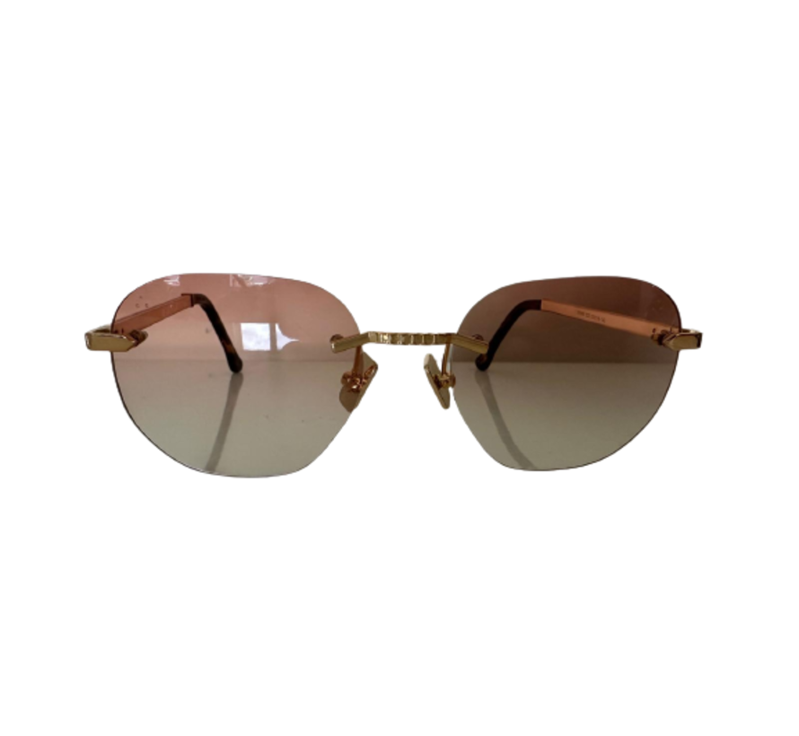 Iron IRS46-002 gouden unisex zonnebril