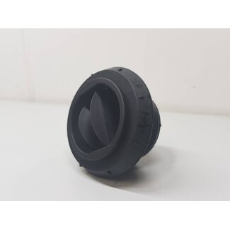 Webasto Luchtuitblaasrooster 90MM, Afsluitbaar, ZWART