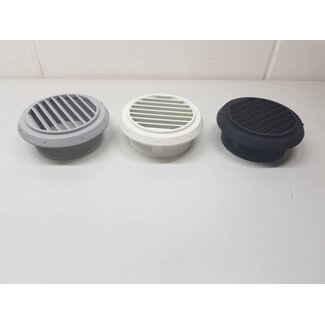 Webasto Air outlet 90MM 45 degrees GREY