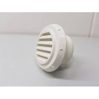 Webasto Luchtuitblaasrooster 90MM, 45 graden  WIT