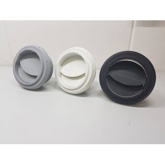 Webasto Luchtuitblaasrooster 60MM, afsluitbaar, GRIJS