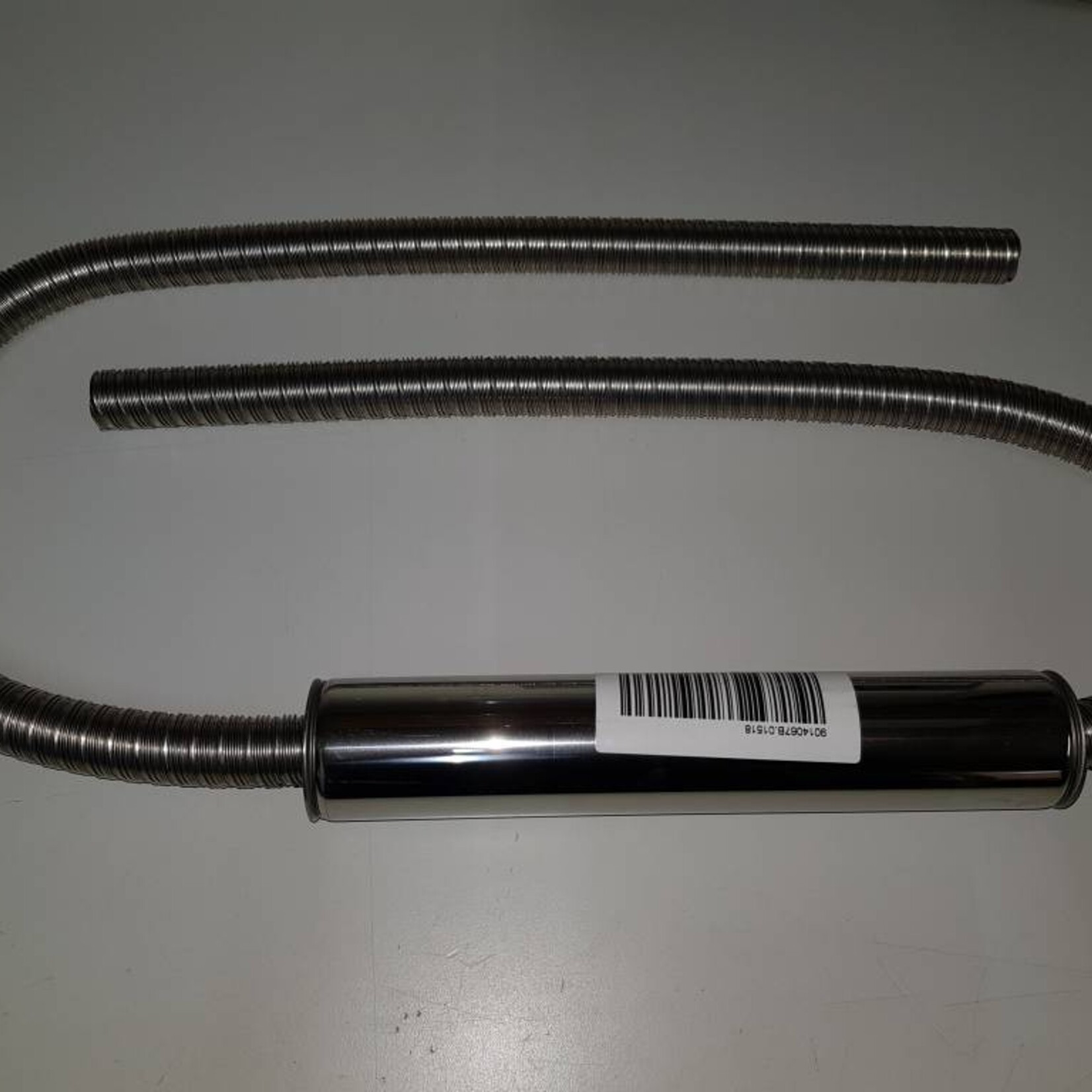 Webasto Uitlaatdemper 24mm RVS met een  lengte van 1.8m