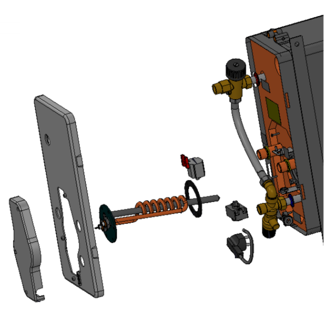 Isotherm / Isotemp Safety thermostaat Spa, Basic, Slim en Square