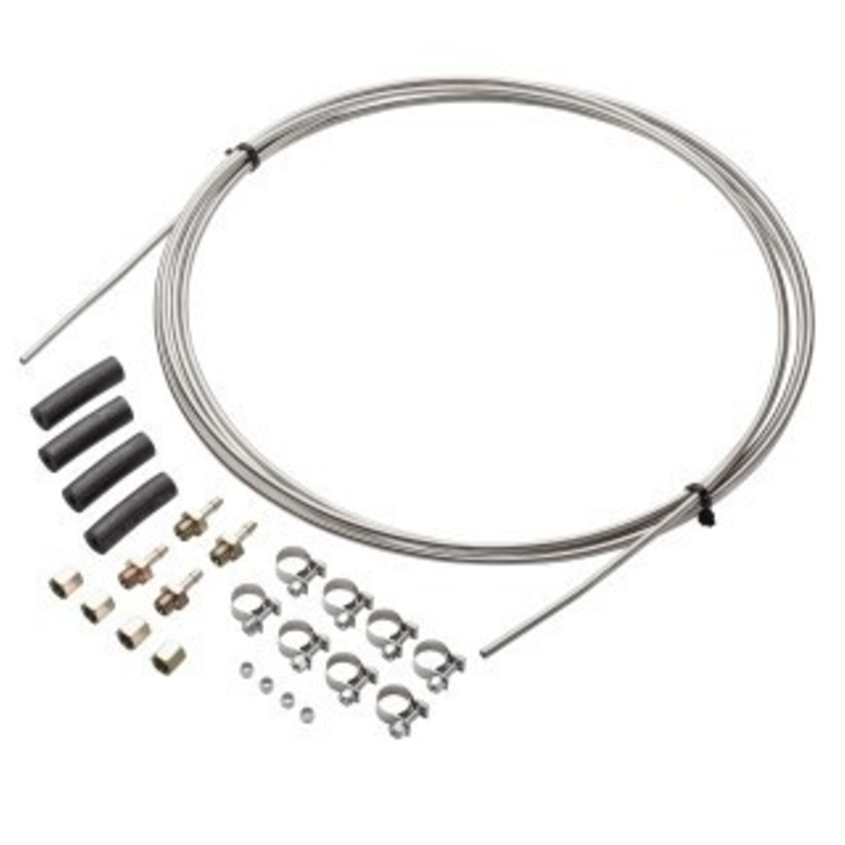 Webasto Fuel line kit 5 x 1.5, L = 5000, with screw fasteners, hoses and clips, stainless steel