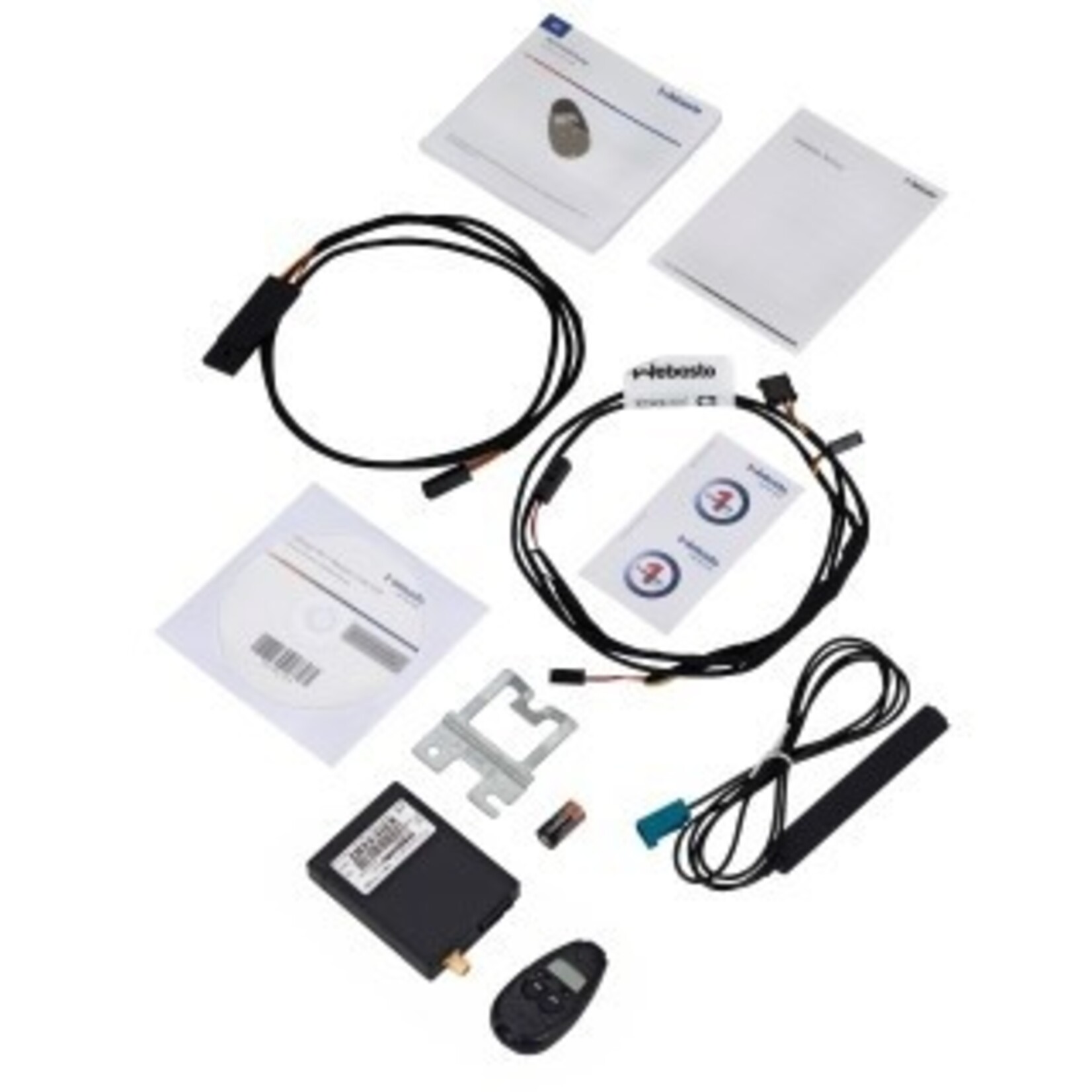 Webasto Afstandsbediening Telestart T100 HTM, zwarte uitvoering