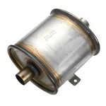 Webasto UITLAATDEMPER 38MM RVS MET STEUN