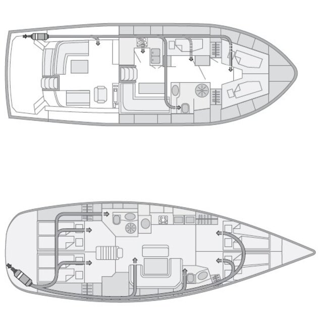 Webasto Air Top Evo 55 Marine 24 V Diesel with standard heater control element