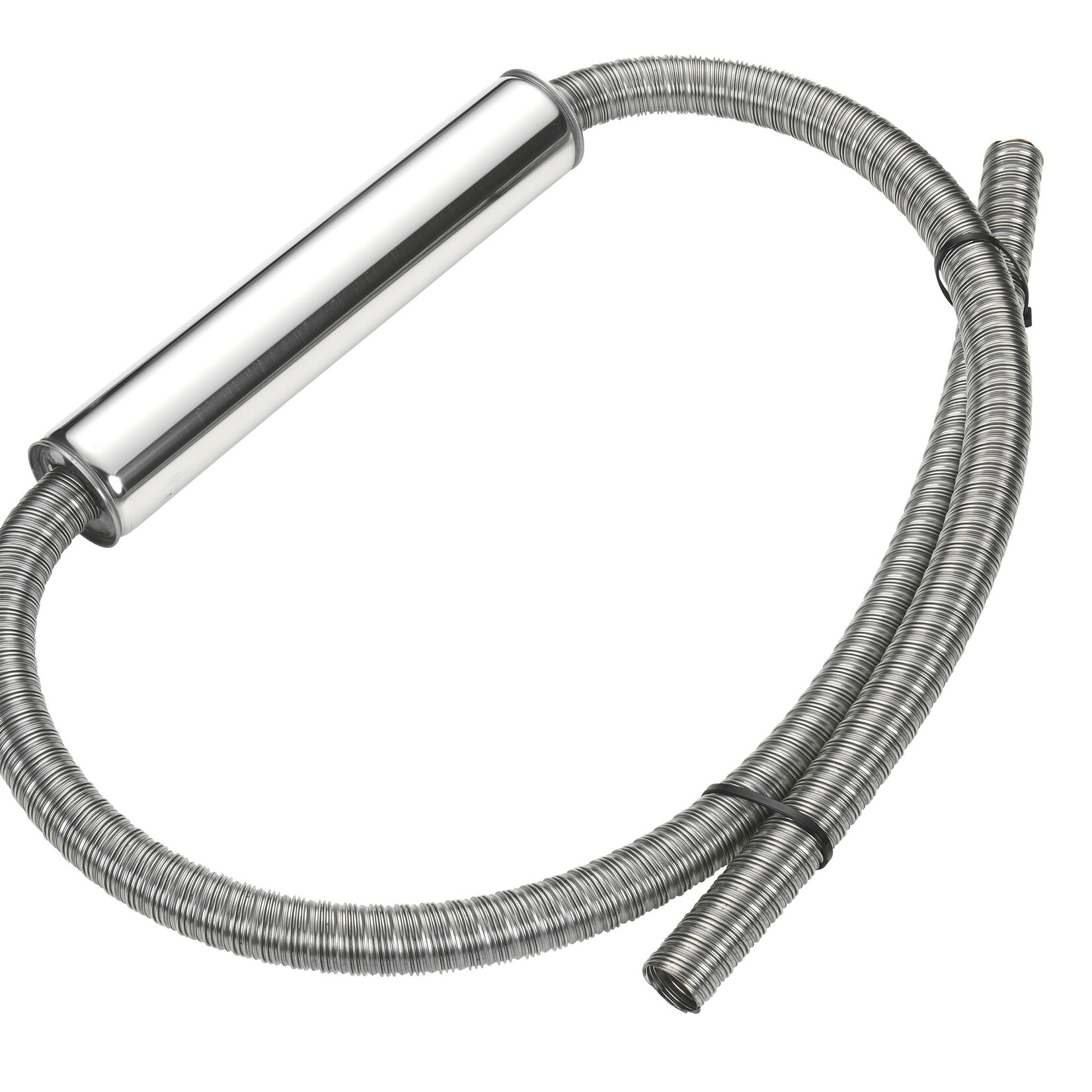 Webasto Uitlaatdemper 24mm RVS met een  lengte van 1.8m