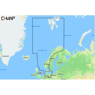 C-MAP REVEAL - North Sea & Denmark