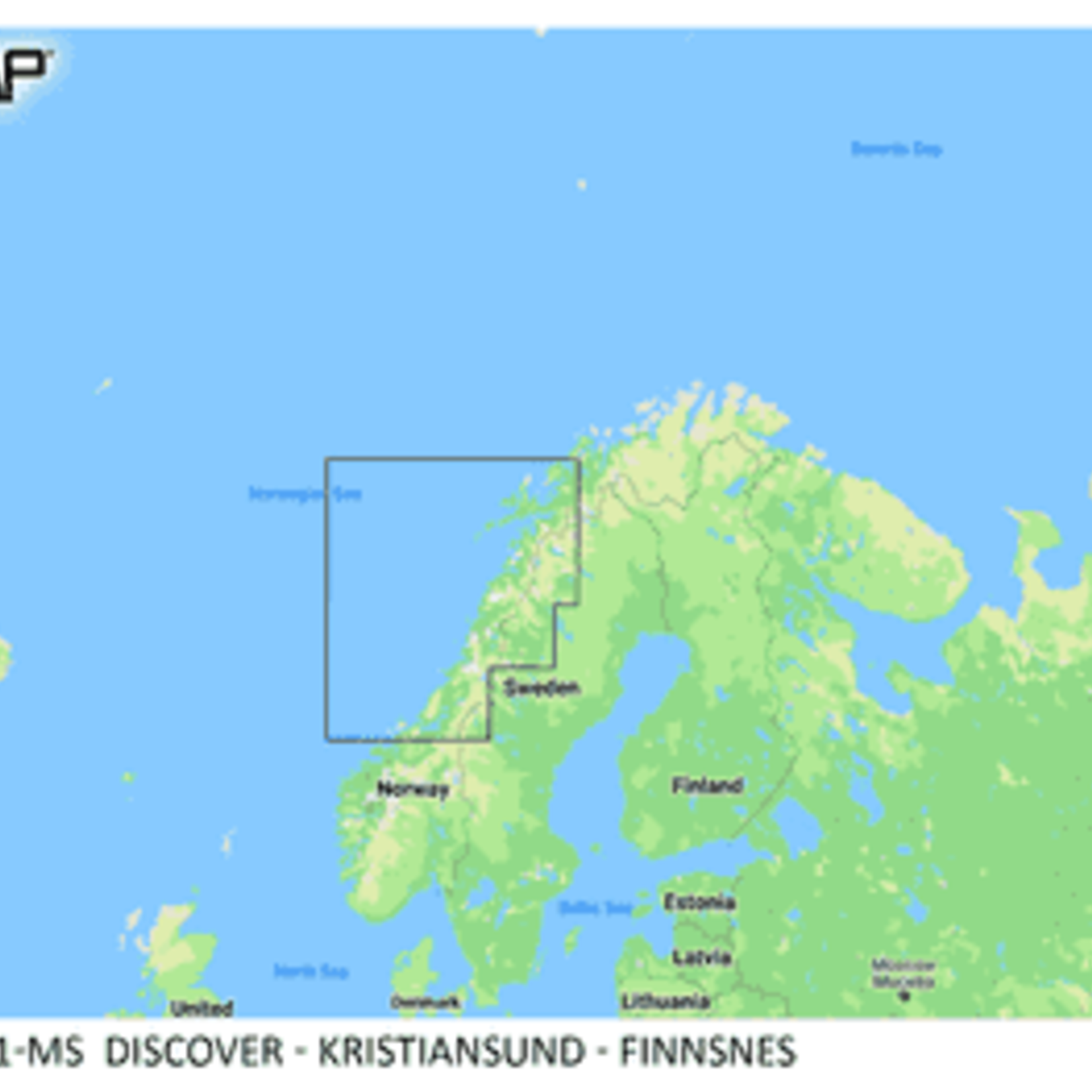 C-MAP DISCOVER - Kristiansund - Finnsnes