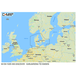 C-MAP DISCOVER - Karlskrona to Emden