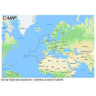 C-MAP DISCOVER-CENTRAL & WEST EUROPE CONTINENTAL