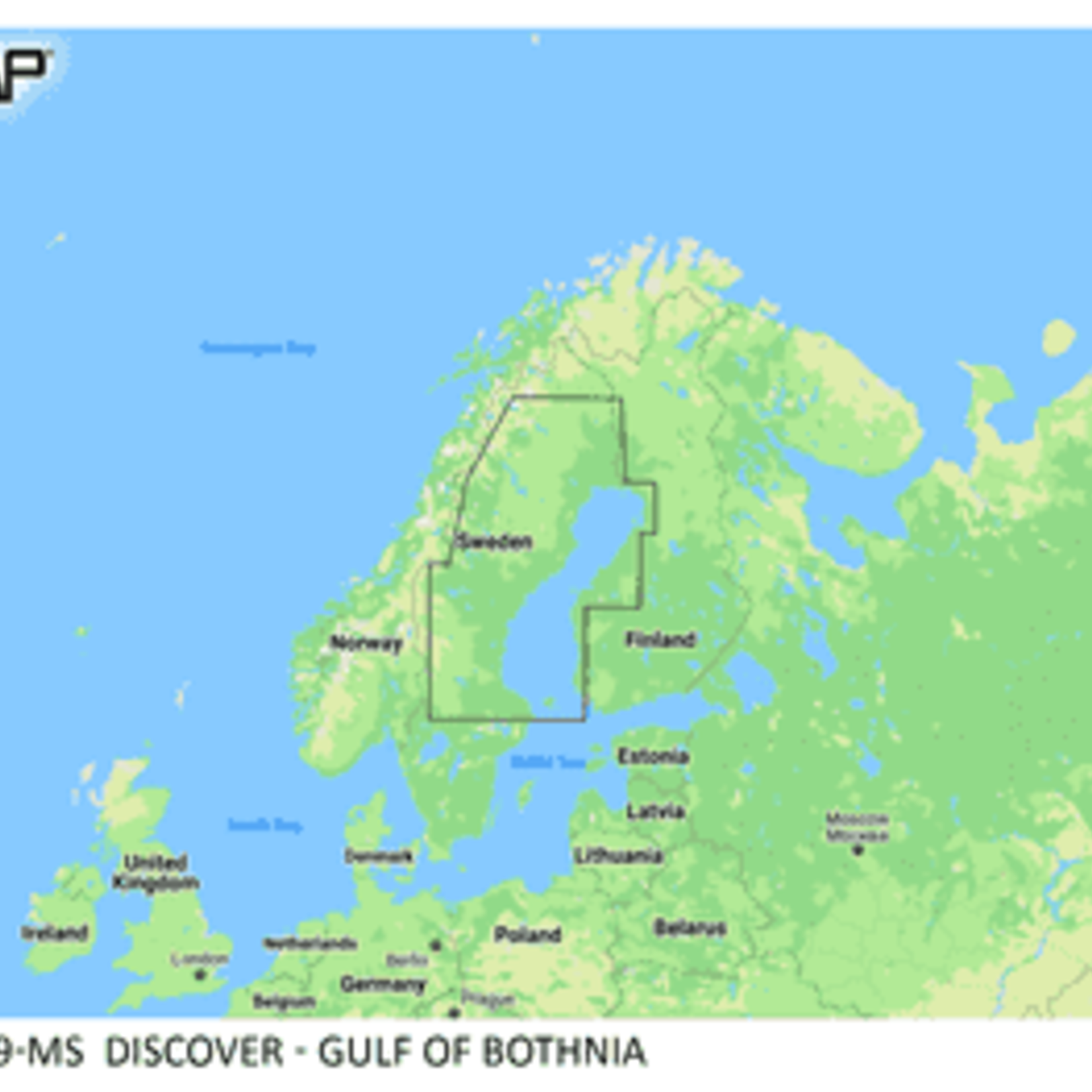 C-MAP DISCOVER - Gulf of Bothnia