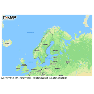 C-MAP DISCOVER - Scandinavia Inland Waters