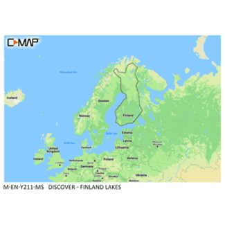 C-MAP DISCOVER - Finland Lakes