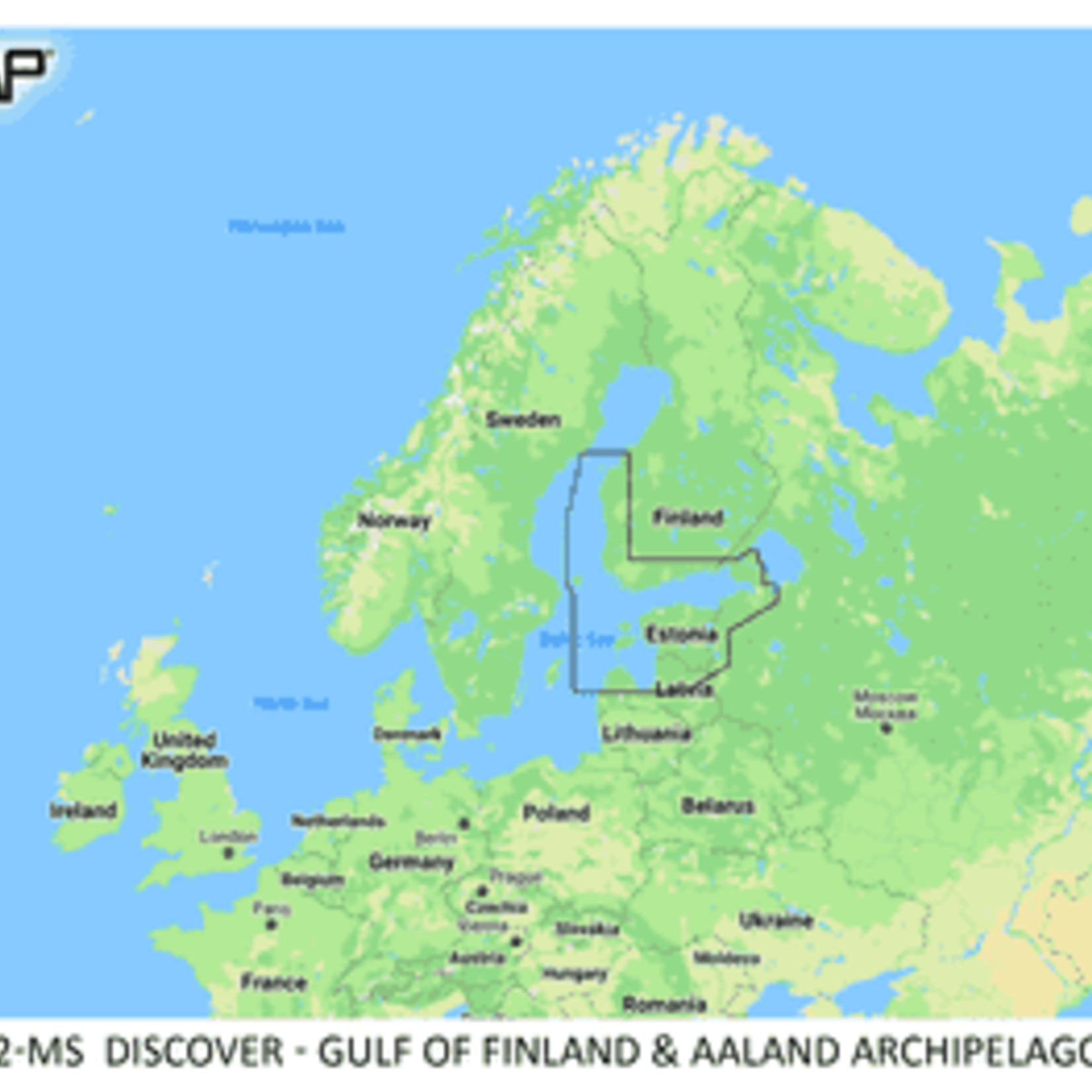 C-MAP DISCOVER - Gulf of Finland & Åland Islands Archipelago