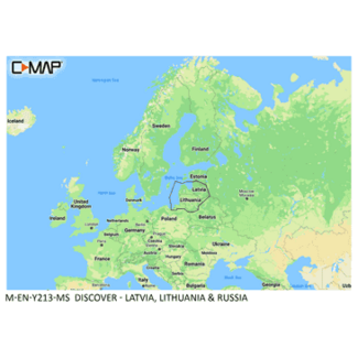 C-MAP DISCOVER - Latvia, Lithuania & Russia