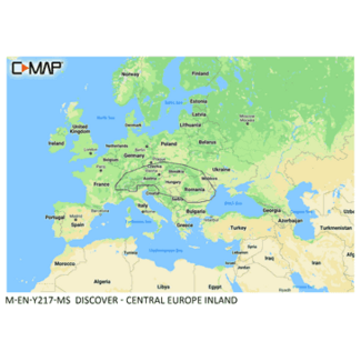 C-MAP DISCOVER - Central Europe Inland