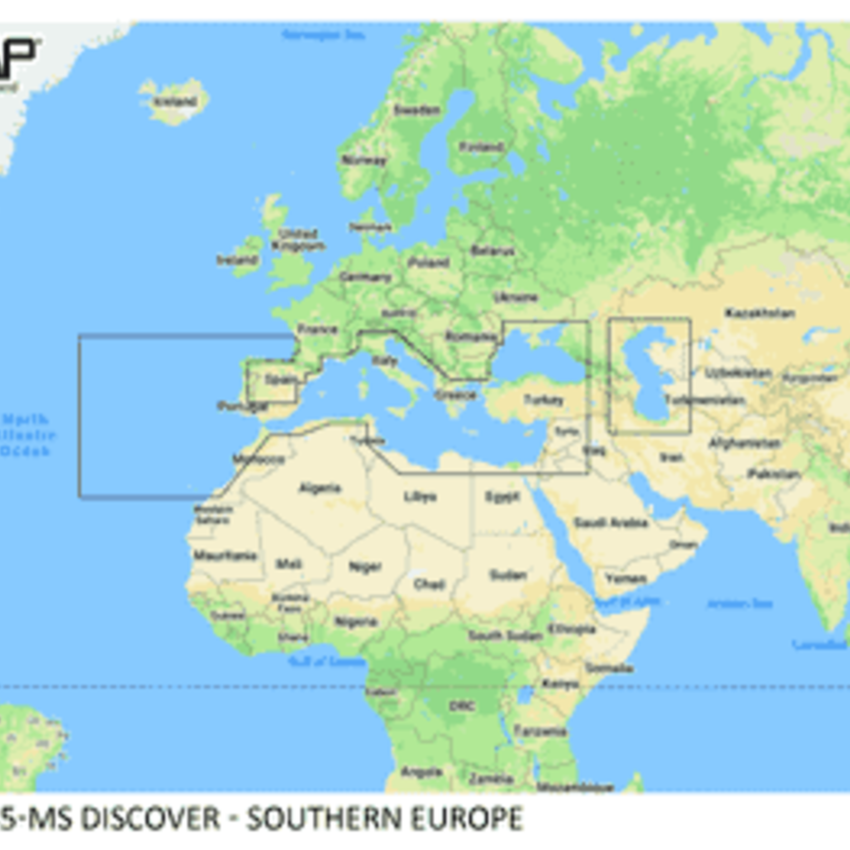 C-MAP DISCOVER - Southern Europe