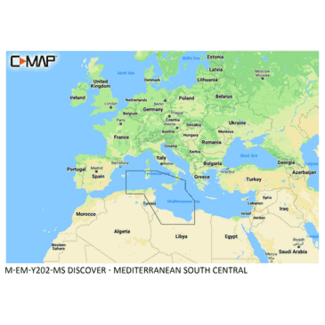 C-MAP DISCOVER - Mediterranean South Central