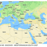 C-MAP DISCOVER - Mediterranean South East