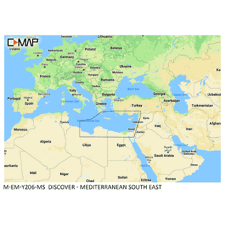 C-MAP DISCOVER - Mediterranean South East