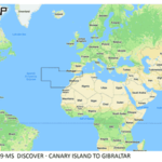 C-MAP DISCOVER - Canary Island to Gibraltar