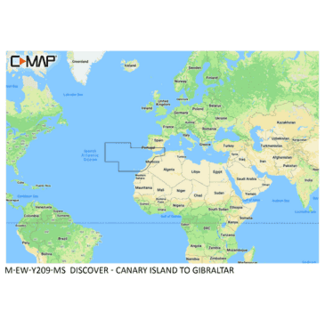 C-MAP DISCOVER - Canary Island to Gibraltar