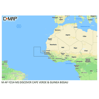 C-MAP DISCOVER - Cape Verde & Guinea Bissau