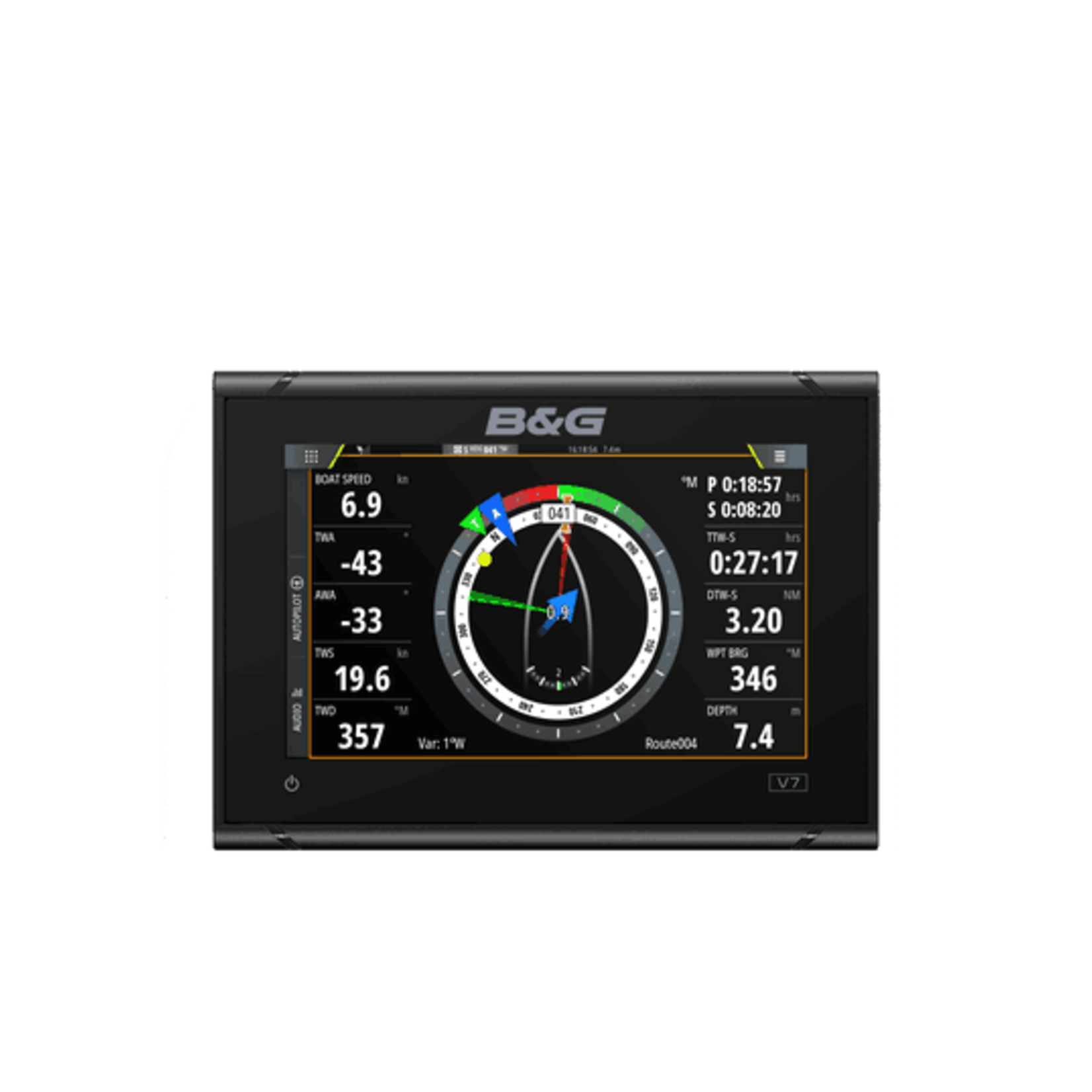 B&G  B&G Vulcan 7R Chartplotter en radarscherm met 7” SolarMAX™ display en World Basemap