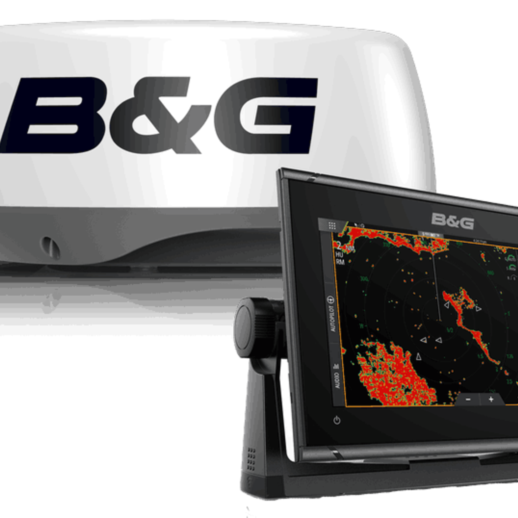 B&G  B&G Vulcan 9 FS chartplotter met Halo20 radar en World Basemap