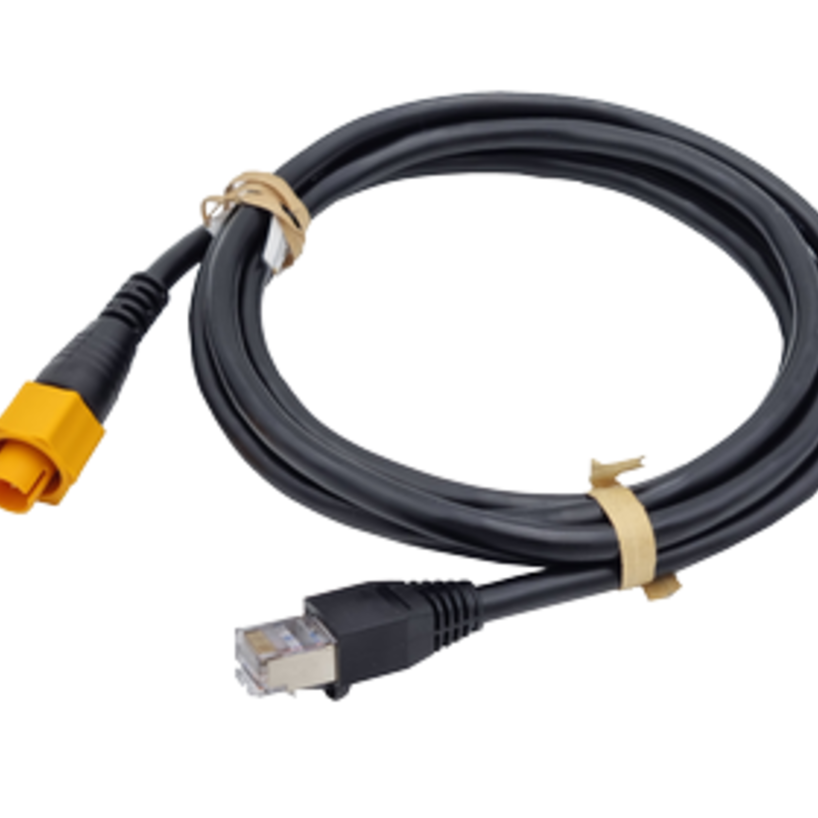 Adapter cable: Ethernet 5-pin male yellow to RJ45 male 1.8 m (6 ft)
