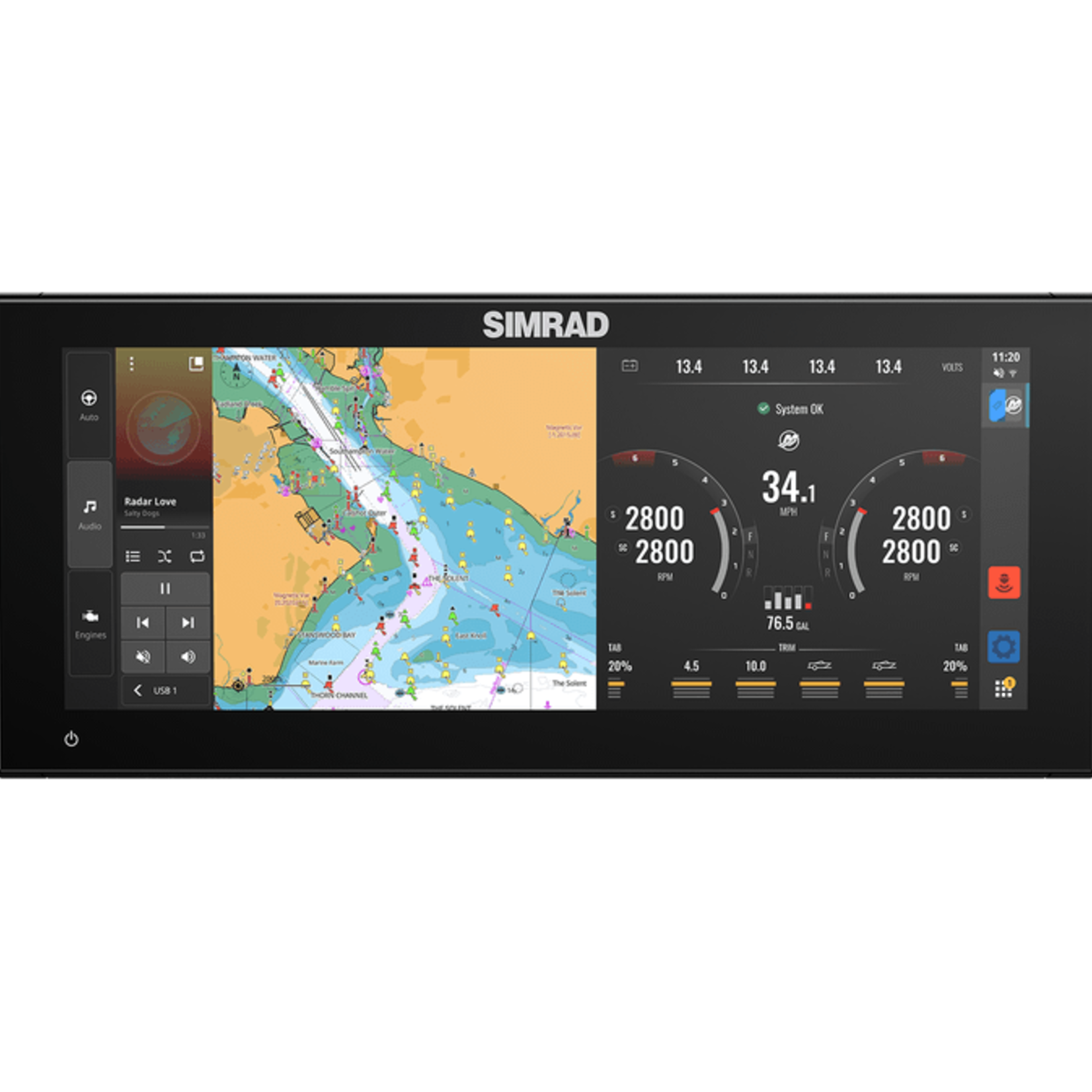Simrad NSX® ULTRAWIDE offers a new perspective on boating. Discover an all-new aspect ratio for our most immersive experience yet.