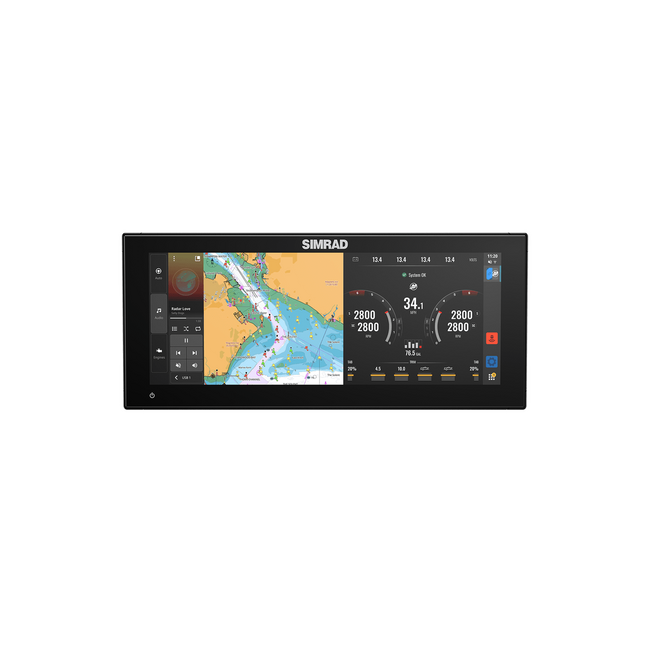 Simrad NSX® ULTRAWIDE biedt een nieuw perspectief op varen. Ontdek een gloednieuwe beeldverhouding voor onze meest meeslepende ervaring tot nu toe.