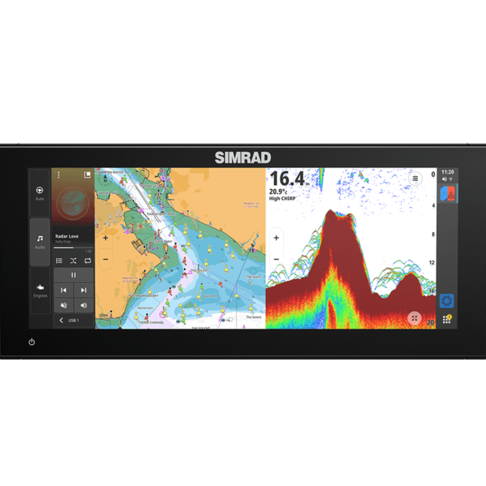 Simrad NSX® ULTRAWIDE offers a new perspective on boating. Discover an all-new aspect ratio for our most immersive experience yet.