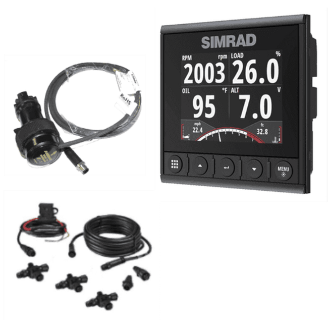 Simrad IS42 Speed/Depth Pack with Triducer and NMEA2000 Starter Kit