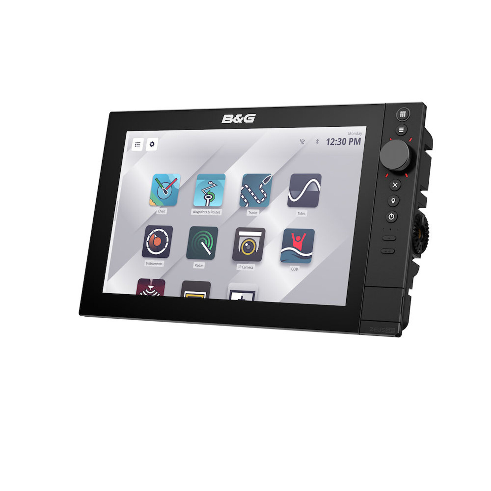 B&G  B&G Zeus SR-12 Chartplotter met 12” SolarMAX™ HD display en World Basemap
